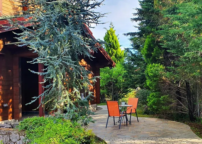 Luxury Wooden With Pool, The Nest Villa Káto Korakiána